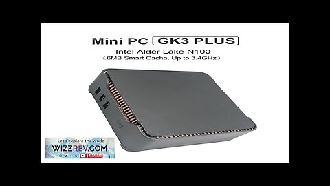 GK3V PRO N5105/N5095 GK3 PLUS N100 Windows 11 PRO Mini PC DDR4 Review