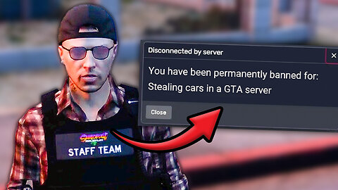 Banned For Grand Theft Auto in GTA RP