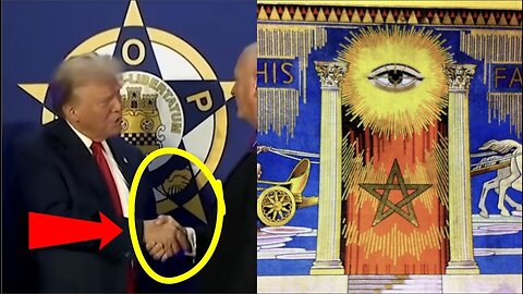 Wake the F up! Trump accepts endorsement of luciferian freemasons! Both sides are working together!!