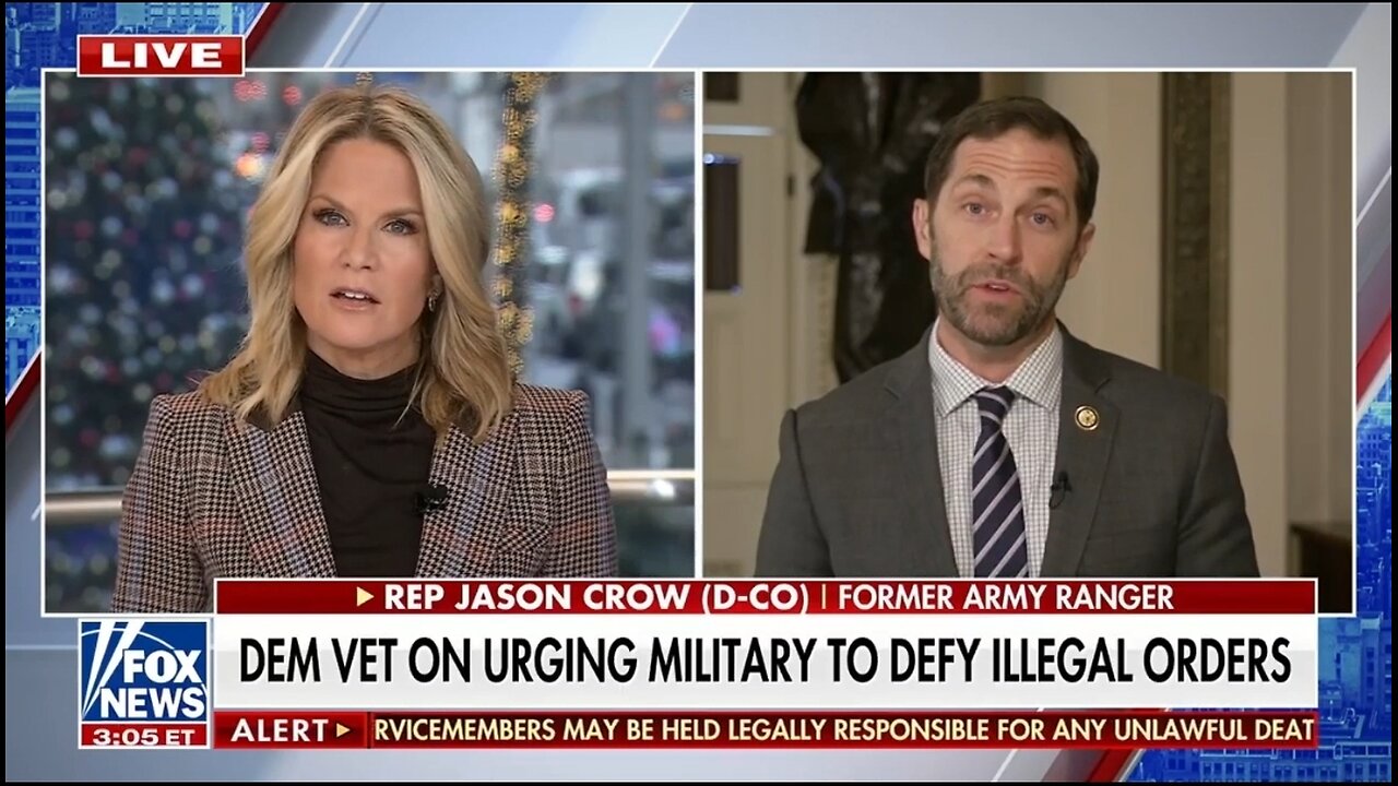 Martha MacCallum Battles Rep Jason Crow Over His Video Calling For An Insurrection Against Trump