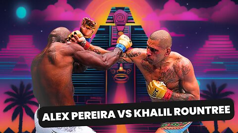 Alex Pereira Goes BEAST MODE Against Khalil Rountree