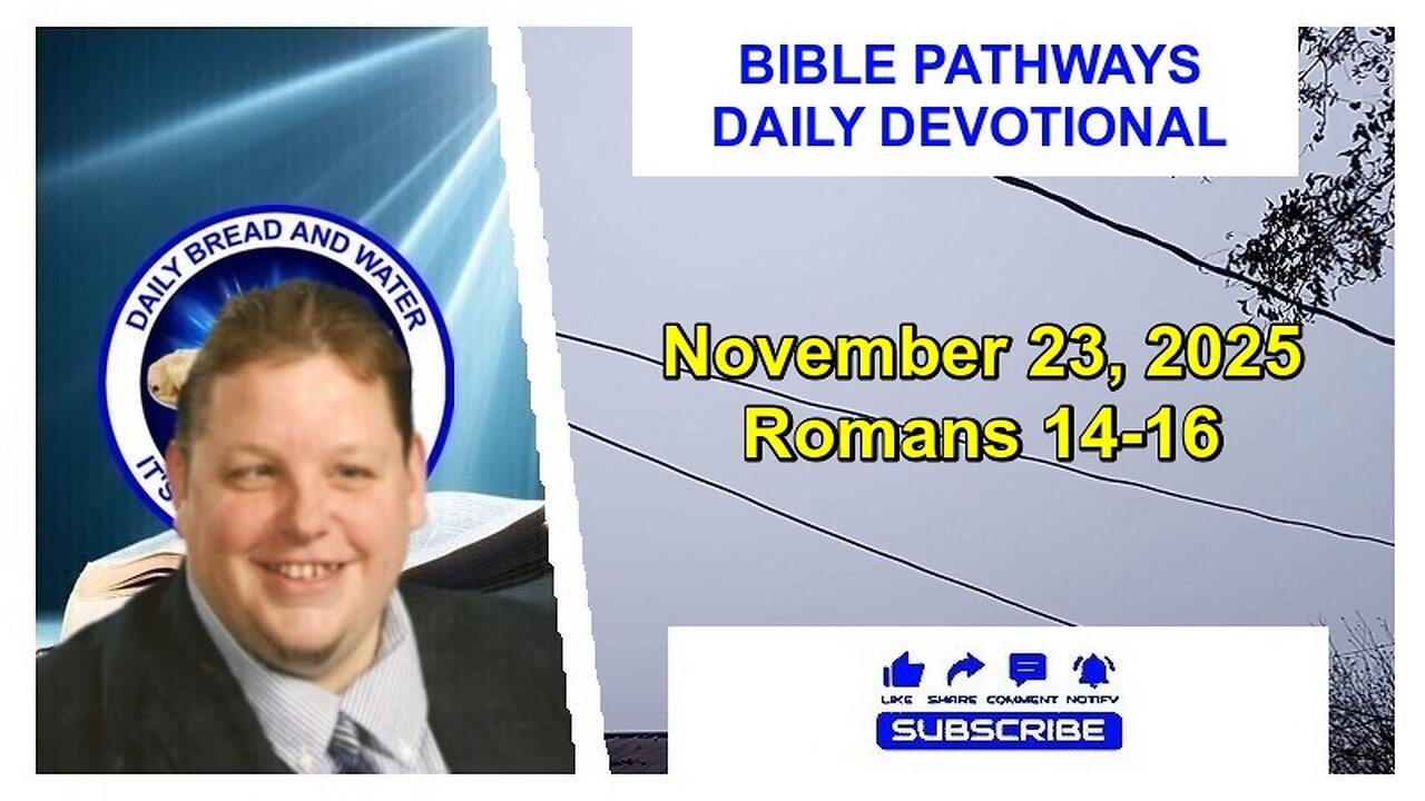 Bible Pathways Daily Devotional Nov 23, 2025