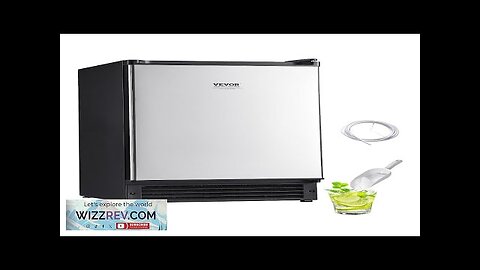 Undercounter Ice Maker 15 Lbs/Day Built-in Ice Maker Machine w/ Reversible Door Review