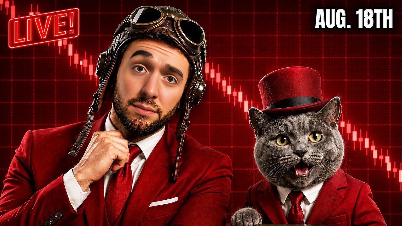 STOCK MARKET OPEN: Live Day Trading w/ MK (Aug. 18th) thumbnail