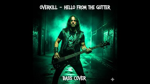 Overkill – Hello From the Gutter Bass Cover | Thrash Metal Bass Tribute 🇺🇸