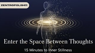 Enter the Space Between Thoughts – A Guided Descent Into Stillness