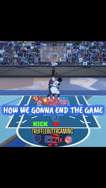 Was this Goaltending??? #2k #2k25 #nba2k25 #viral #gaming #fyp