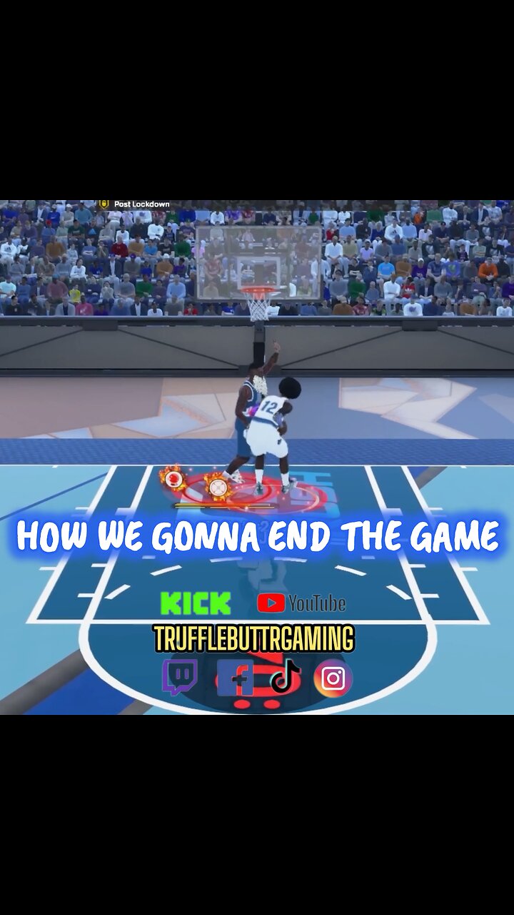 Was this Goaltending??? #2k #2k25 #nba2k25 #viral #gaming #fyp