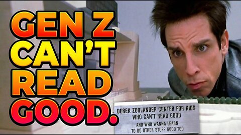 Gen Z CAN'T READ According to College Professors... | Clownfish TV