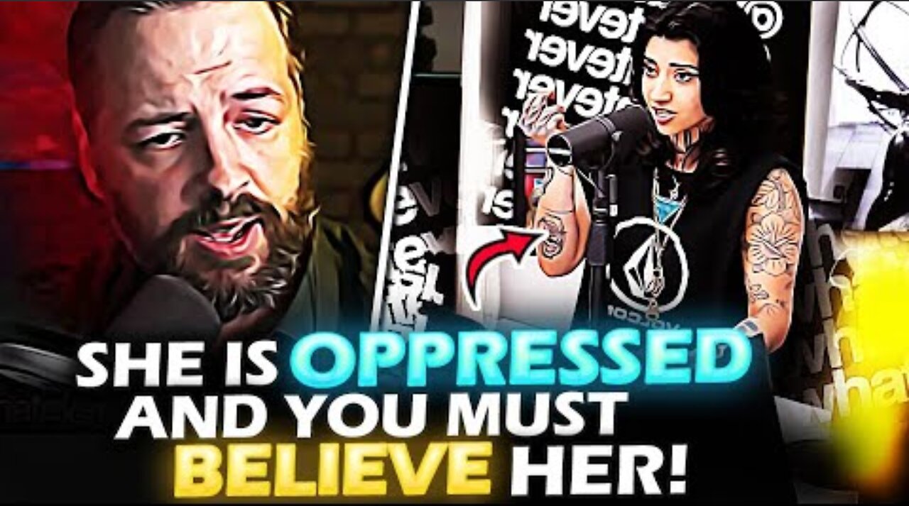 “OPPRESSED” feminist gets FRUSTRATED when her worldview is CRUSHED by IRREFUTABLE Facts
