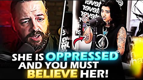 “OPPRESSED” feminist gets FRUSTRATED when her worldview is CRUSHED by IRREFUTABLE Facts