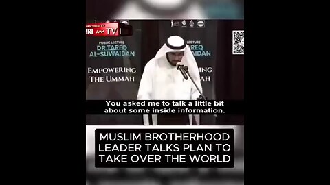 🚨 Did the Muslim Brotherhood's leader just reveal a secret aspect of