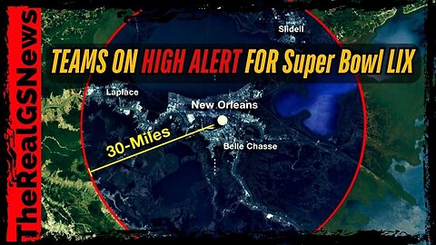 ⚠️ "NUKE SNIFFER" DEPLOYED IN NEW ORLEANS FOR SUPER BOWL LIX - TRUMP HUGE ANNOUNCEMENT