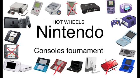 Hot wheels Nintendo consoles tournament