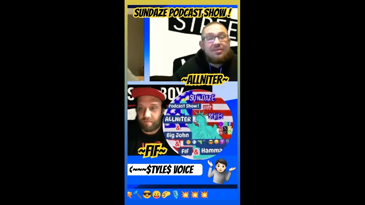 🇺🇸🎙️🇺🇸SunDaze Podcast Show!🇺🇸🎙️🇺🇸ShOrT!