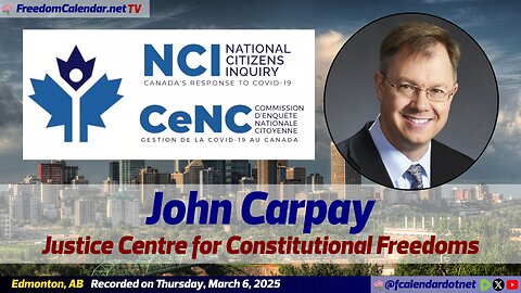 National Citizens Inquiry - John Carpay