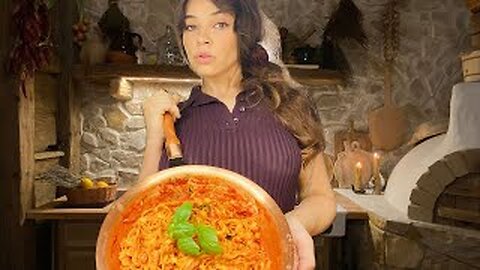 Rainy Day Cooking ∣ Homemade Pasta