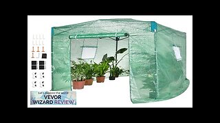 VEVOR Pop Up Greenhouse 8'x 6'x 7.5' Pop-up Green House Set Review