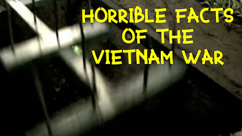 A network of Viet Cong tunnels in the Vietnamese jungle to evade American troops.