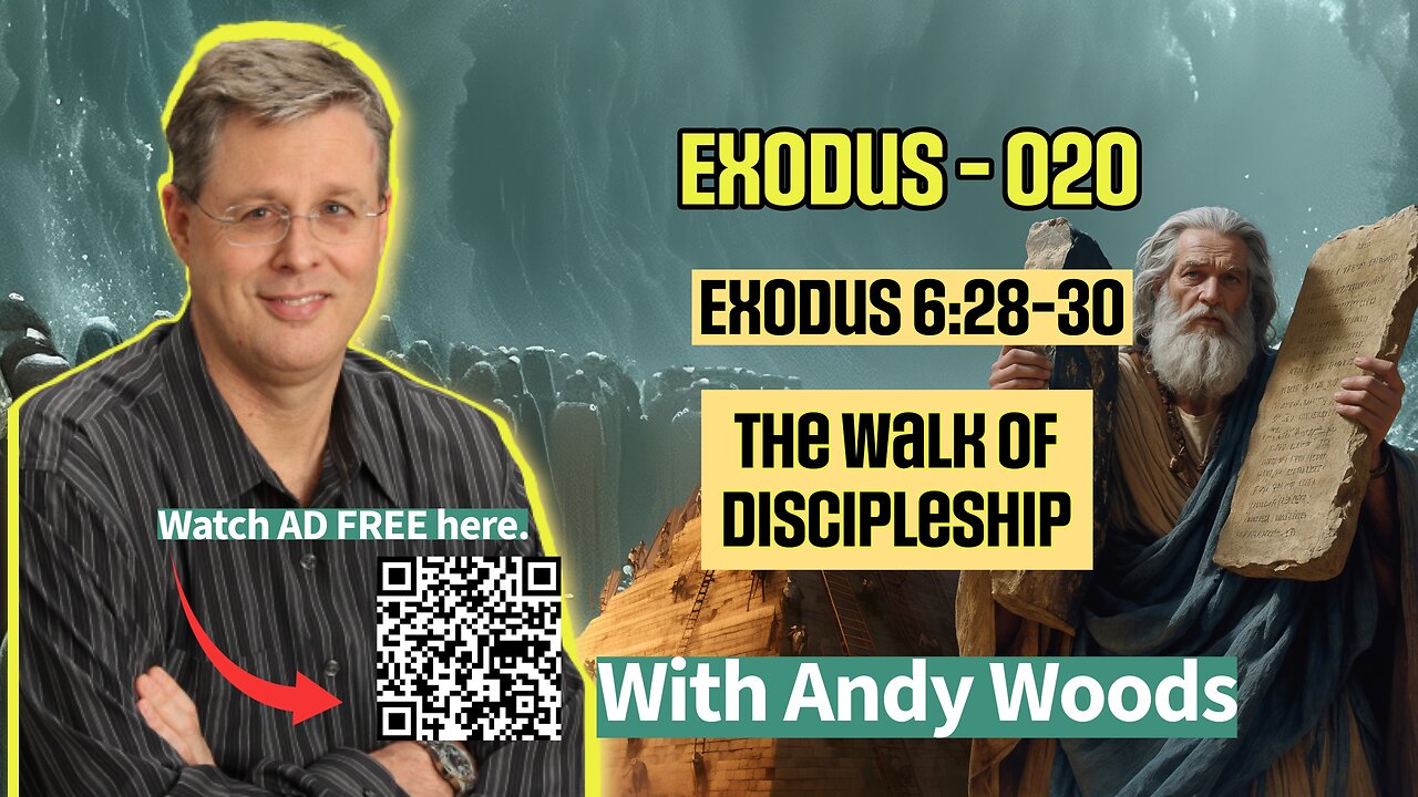 Exodus 020 – Power Through Weakness. Exodus 6:28-30. 10-19-25. Dr. Andy Woods.