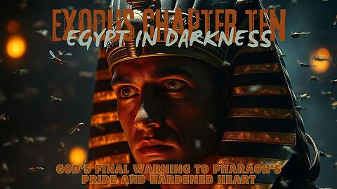 Bible Study Exodus Chapter 10: Egypt In Darkness