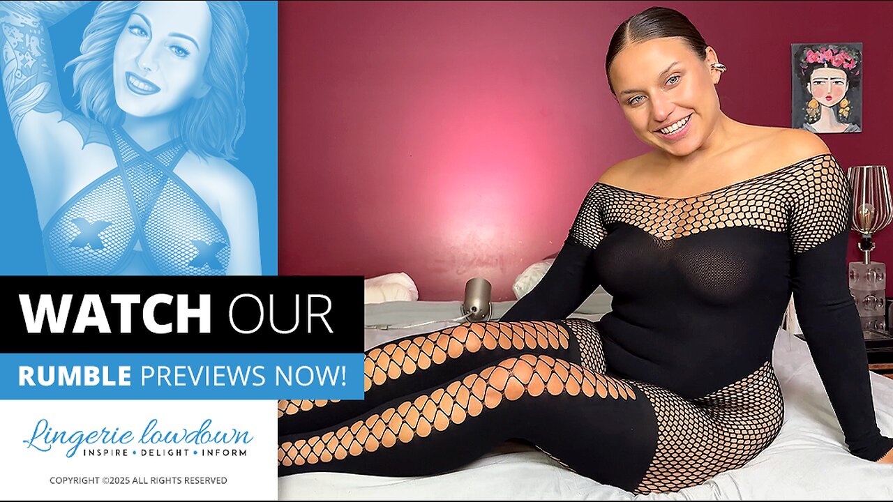 Maria : Dreamgirl seamless bodystocking with faux lace-up stockings [PREVIEW]