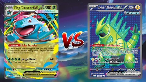 Pokemon TCG Live Mega Venusaur EX Ogerpon EX VS Iron Thorns EX!!