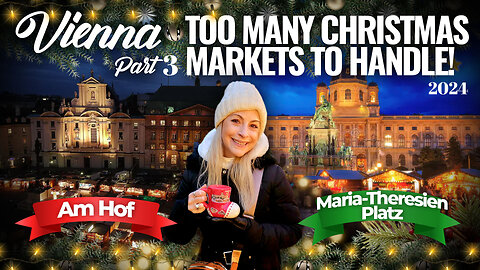 Vienna | TOO MANY Christmas Markets to handle! 🎄✨| Part 3 | Vienna Adventure Cont'd | Austria