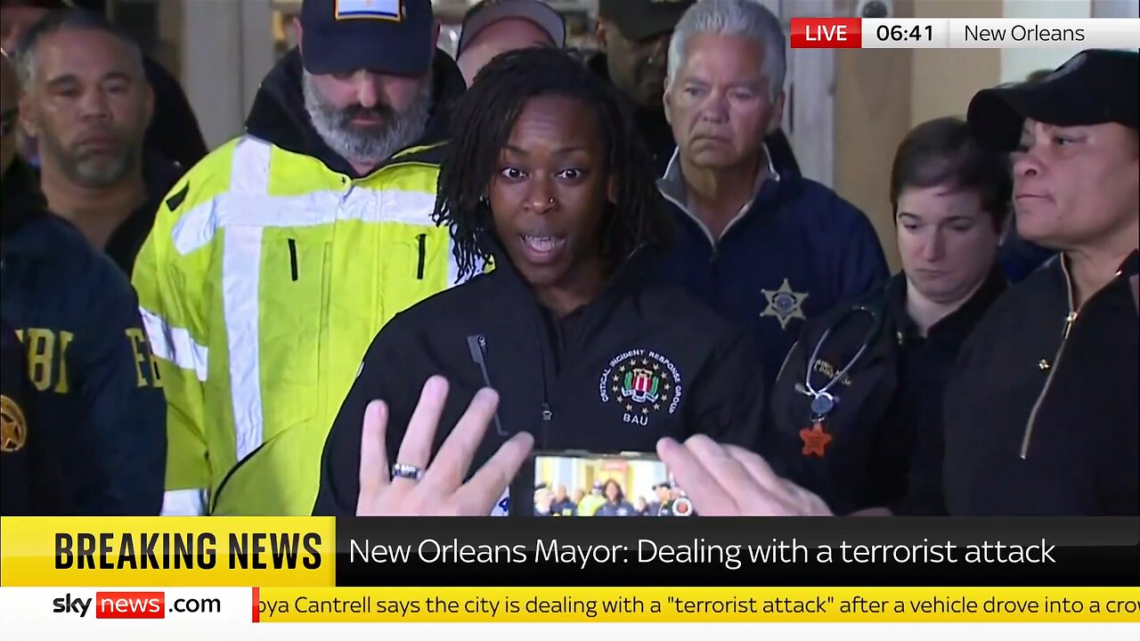 The New Orleans incident is "not a terrorist event" says FBI assistant special agent, Aletha Duncan