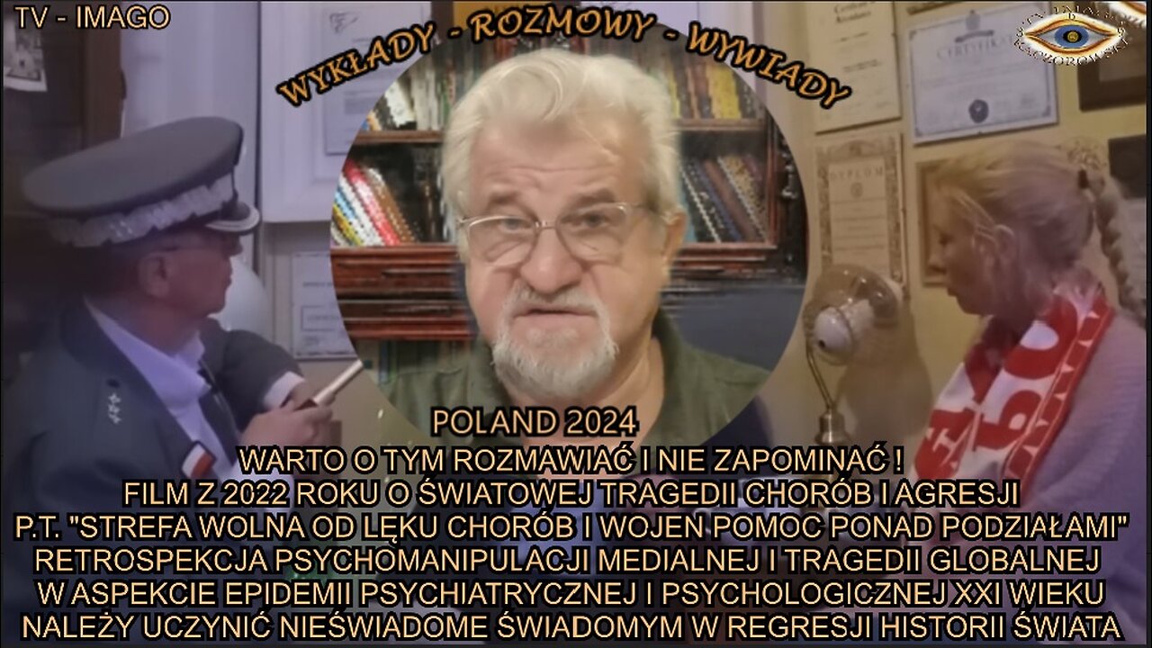 STREFA WOLNA OD LĘKU CHORÓB I WOJEN,POMOC PONAD PODZIAŁAMI. FILM Z 2022 ROKU O ŚWIATOWEJ TRAGEDII CHORÓB I AGRESJI.