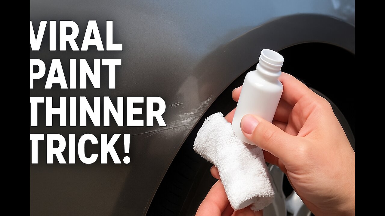 Paint Thinner Trick