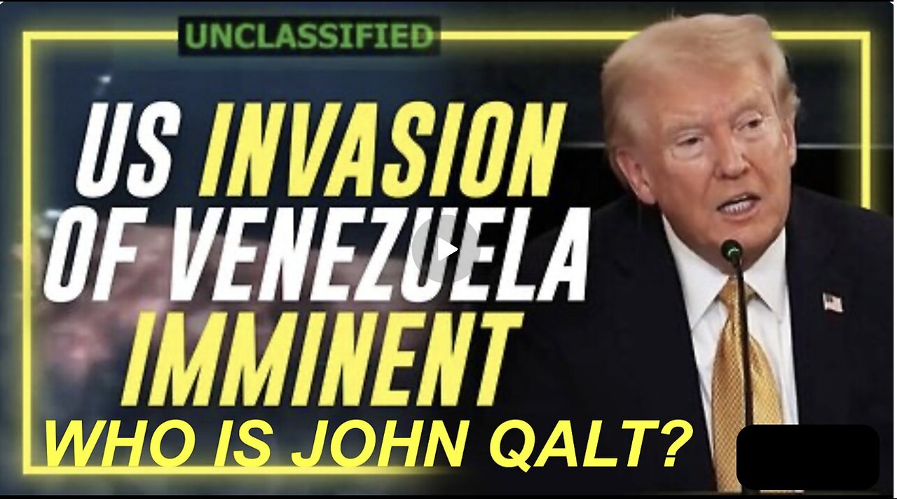 Alex Jones & Patrick Byrne Discuss Trump's War Preparations For Venezuela. WHO IS JOHN QALT?
