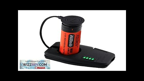 FOLOMOV Portable USB Charging Charger for 21700 20700 18650 Li-ion Battery Indicator Review