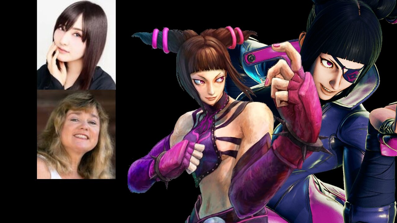 Video Game Voice Comparison- Juri (Street Fighter)