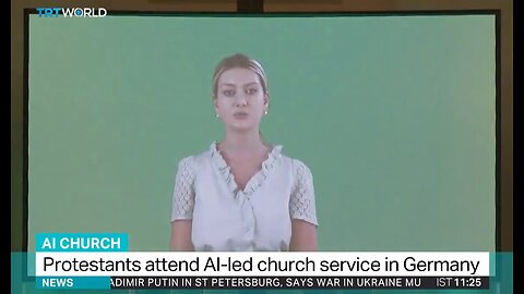 Babylon is fallen: apostate Protestants attend AI-led church service in Germany