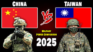 China vs Taiwan Military Power Comparison 2025 | Taiwan vs China Military Power 2025