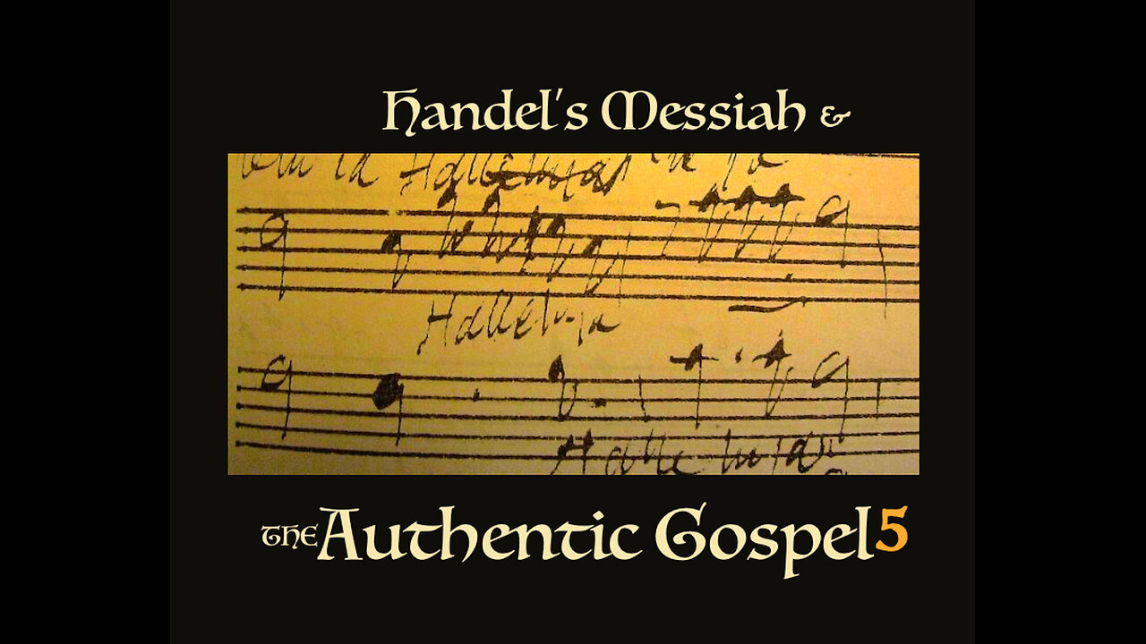 Authentic Gospel — Messiah the Lamb of God