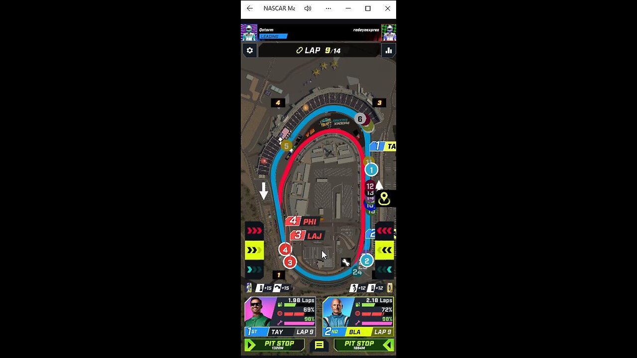 Nascar Manager Feb Stop and Go Event Part 1