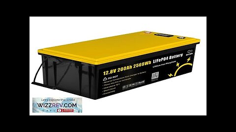 Gokwh 12V 200ah LCD Energy Storage Box 2560Wh Solar Lithium Ion LiFePO4(LFP) Review