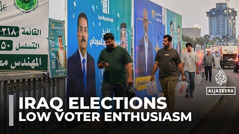 Iraq faces low voter enthusiasm ahead of parliamentary elections