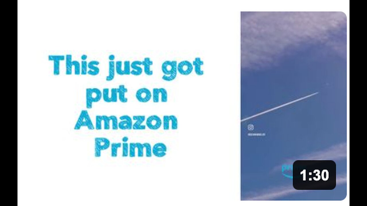 This just got put on Amazon Prime 👀