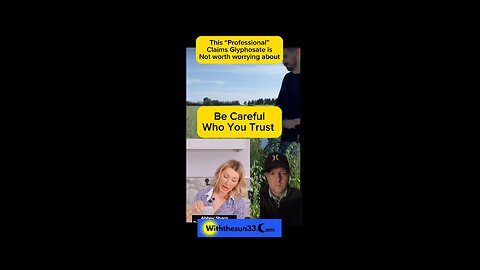Be careful who your trust
