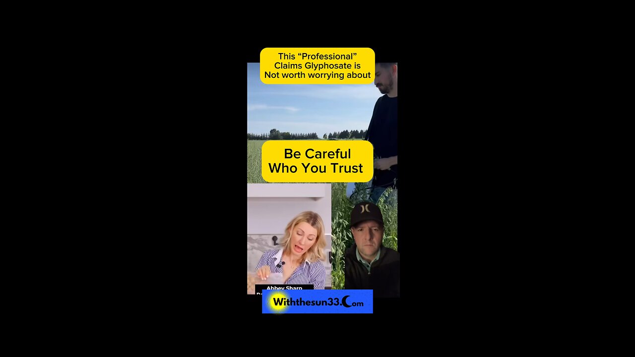 Be careful who your trust