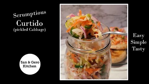 Scrumptious Recipe for Curtido (pickled Cabbage)