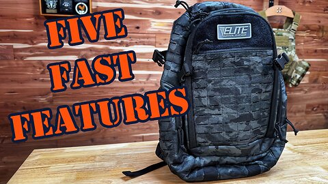 Fast Five on the Guardian EDC Backpack