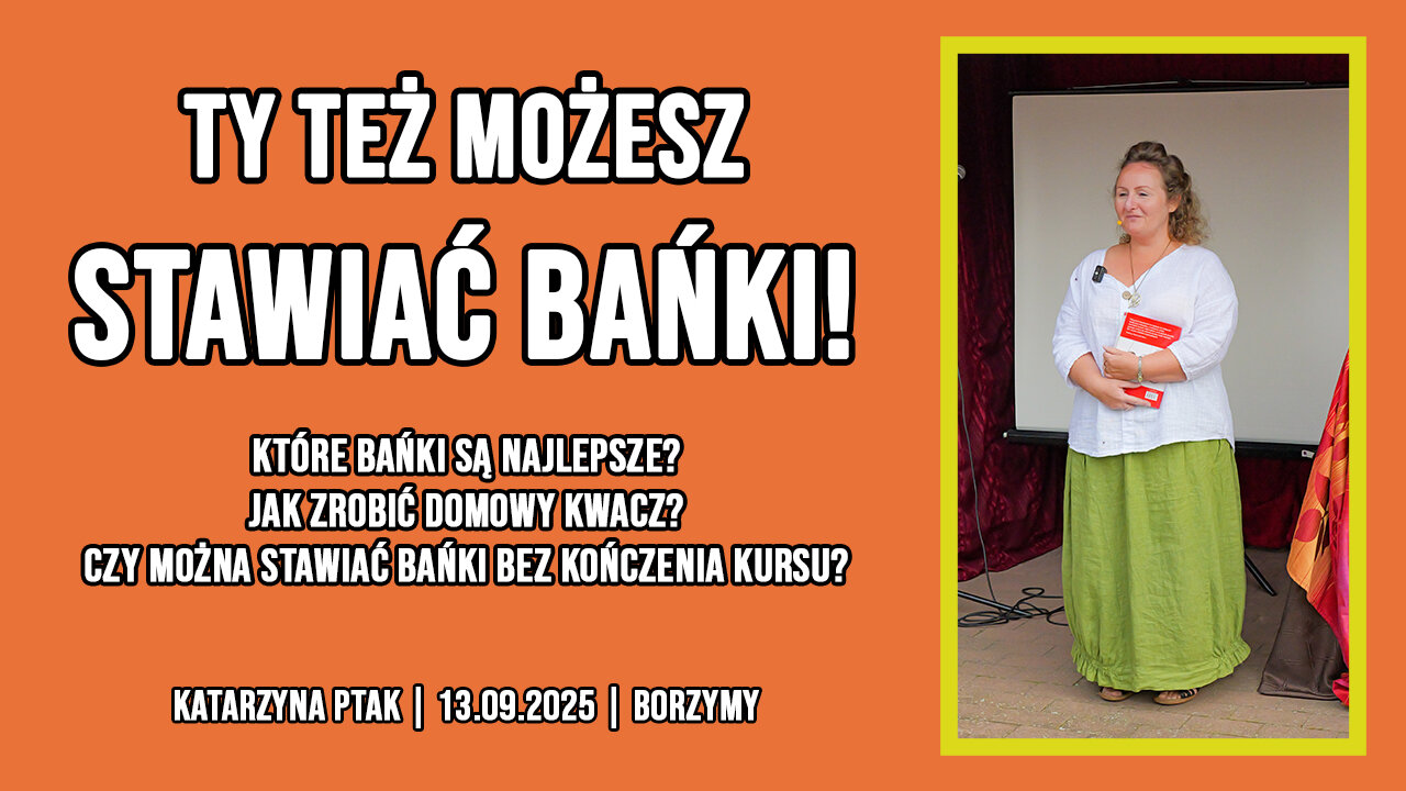 KAŻDY MOŻE STAWIAĆ BAŃKI | Katarzyna Ptak | Babie Lato 2025