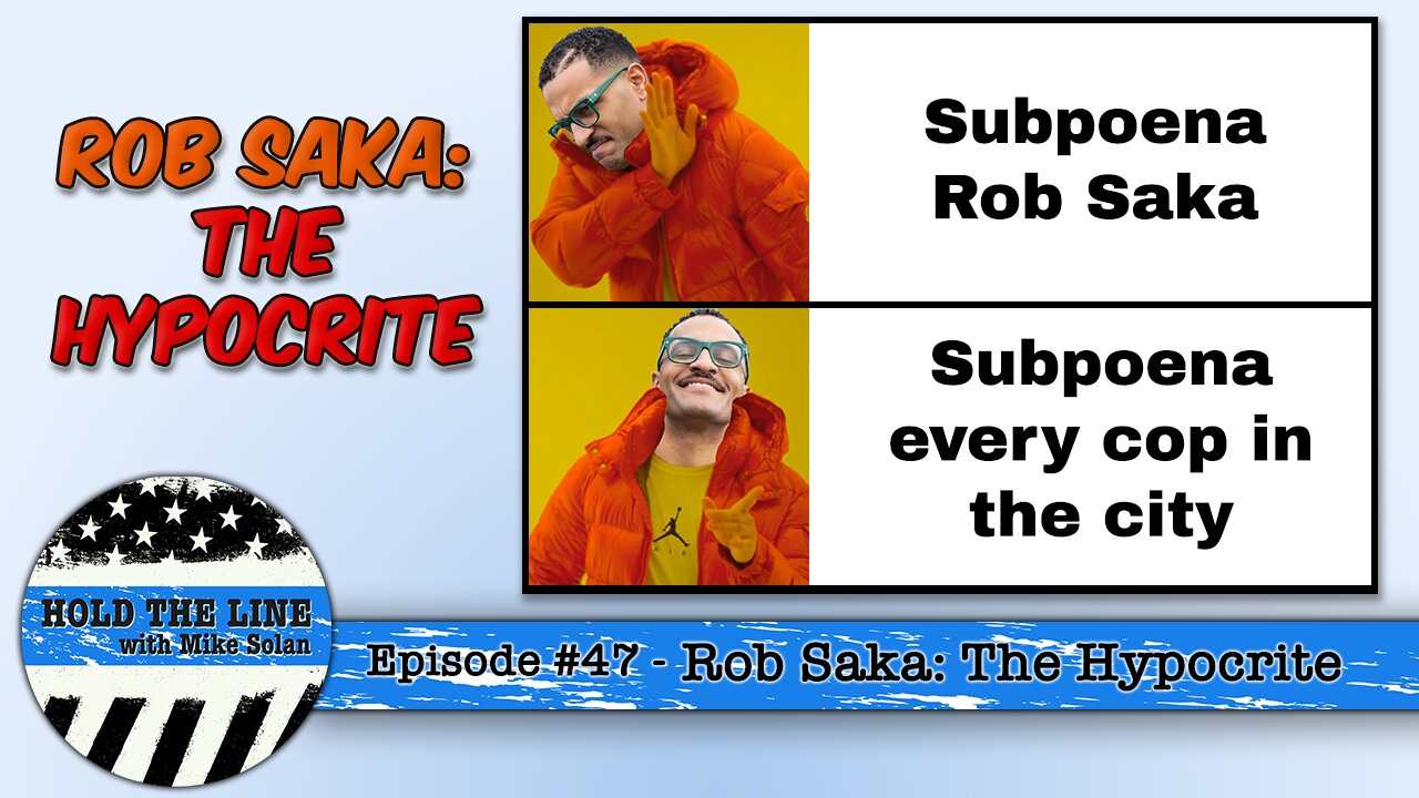 Episode 47 - Rob Saka: The Hypocrite
