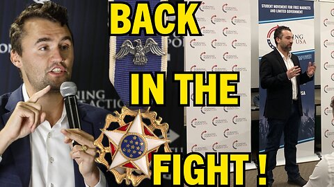 Charlie Kirk Got Me BACK in the FIGHT!