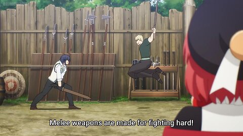 some morning sparing | The Banished Court Magician Aims to Become the Strongest