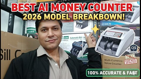 Best Artificial Intelligence CIS Technology Mix Value Counting Machine with Fake Note Detector